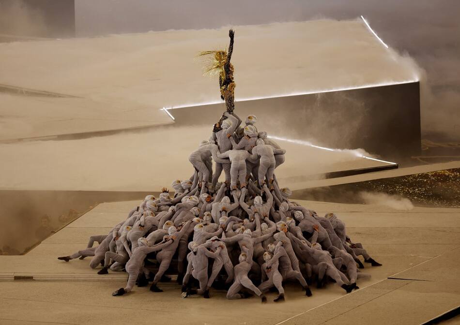 Ceremonia de clausura de los Juegos Olímpicos. Foto Reuters