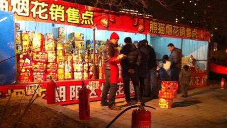 Pekín, prohibición de petardos en China