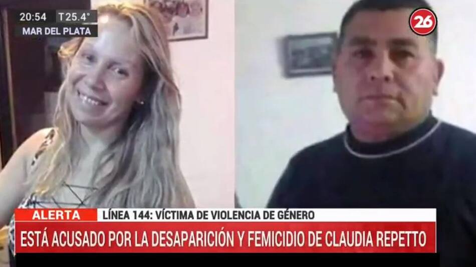 Detenido por desaparición de Claudia Repetto