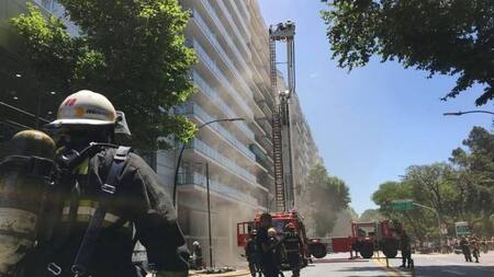 Incendio en Palermo