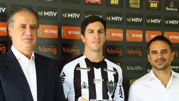 "Nacho" Fernández, tras su presentación en Atlético Mineiro: "Me siento preparado para asumir este gran desafío"