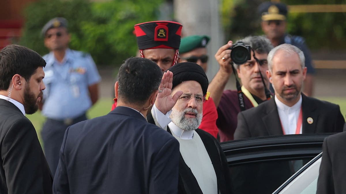 Ebrahim Raisí, presidente de Irán. Foto: REUTERS.