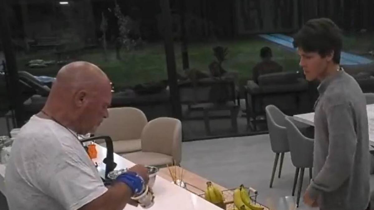 Alfa y Marcos de Gran Hermano. Foto: captura.