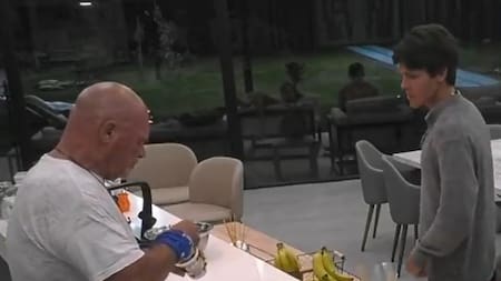 Alfa y Marcos de Gran Hermano. Foto: captura.