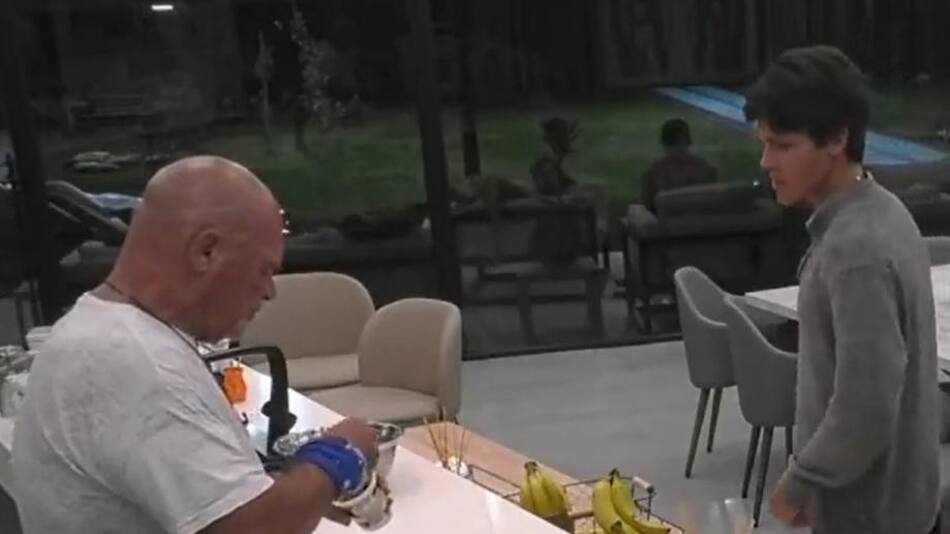 Alfa y Marcos de Gran Hermano. Foto: captura.