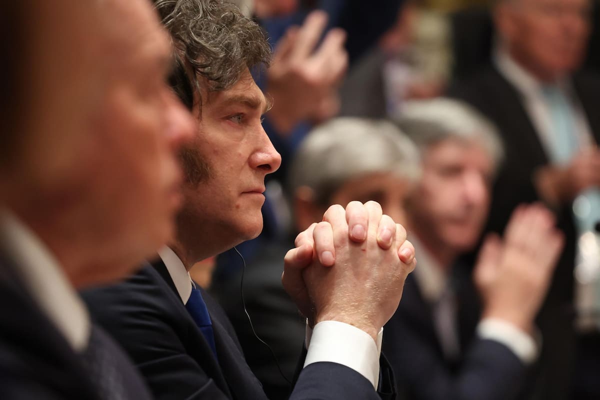 Javier Milei en Estados Unidos.