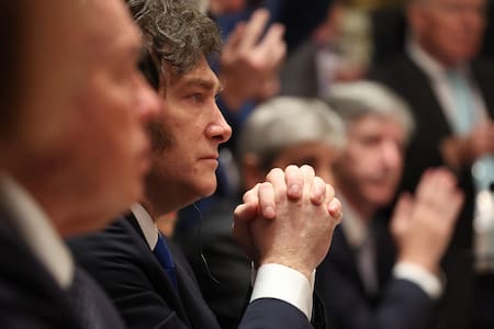 Javier Milei en Estados Unidos.