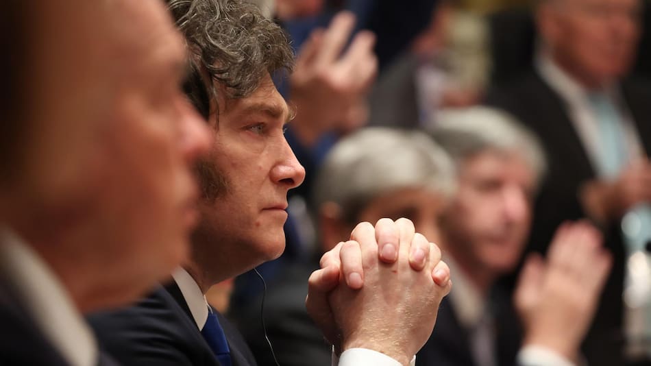 Javier Milei en Estados Unidos.