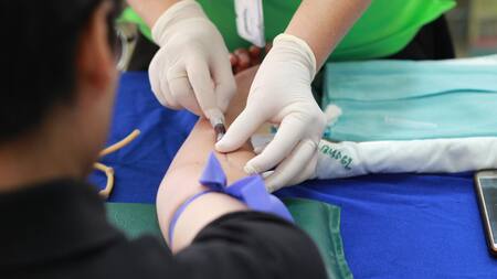 Donación de sangre. Foto: Pexels.