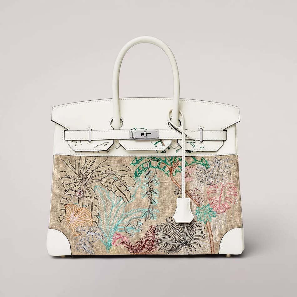 Bolso o cartera Birkin, de Hermes. Foto: hermes.com