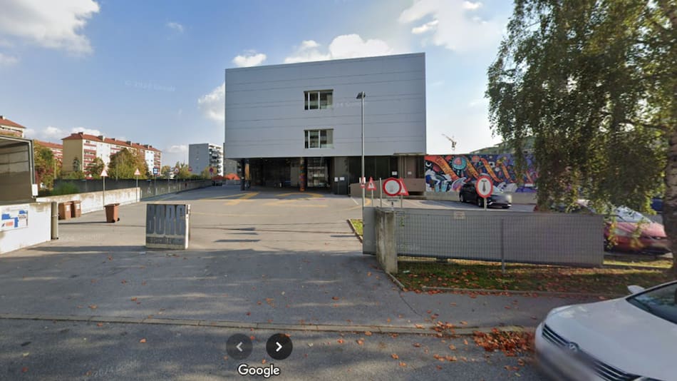 BORG Dreierschützengasse, la escuela donde ocurrió el tiroteo. Foto: Google Maps.