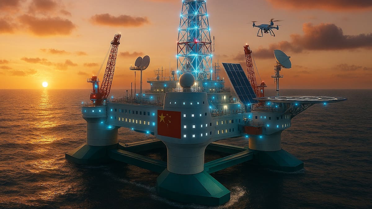 La "isla flotante" científica que desarrollará China para estudiar el ámbito marino.