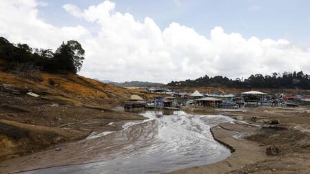 Sequía en Colombia. Foto: EFE.