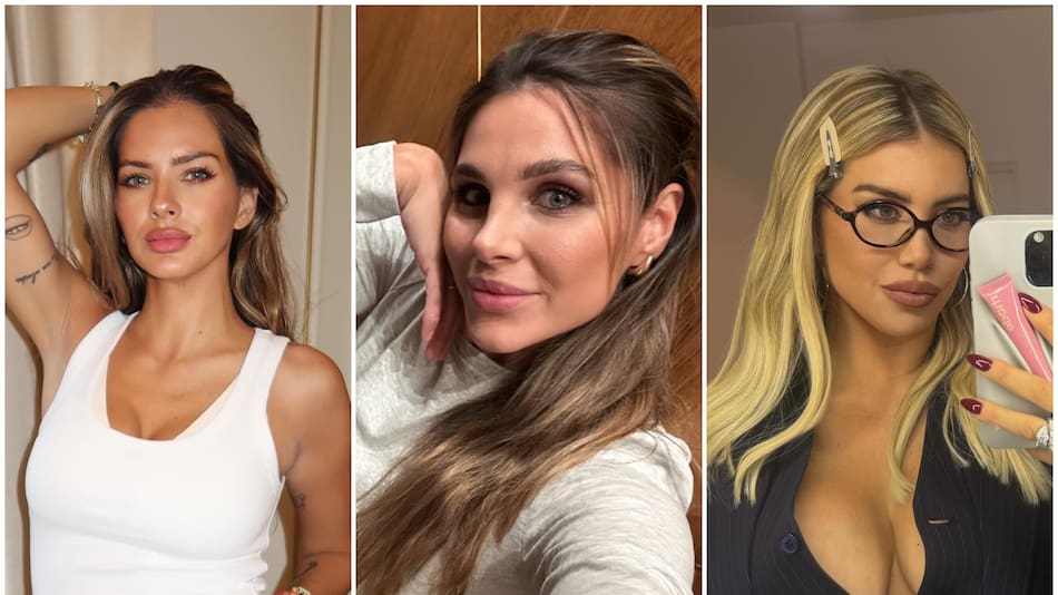 China Suárez, Ivana Icardi y Wanda Nara.