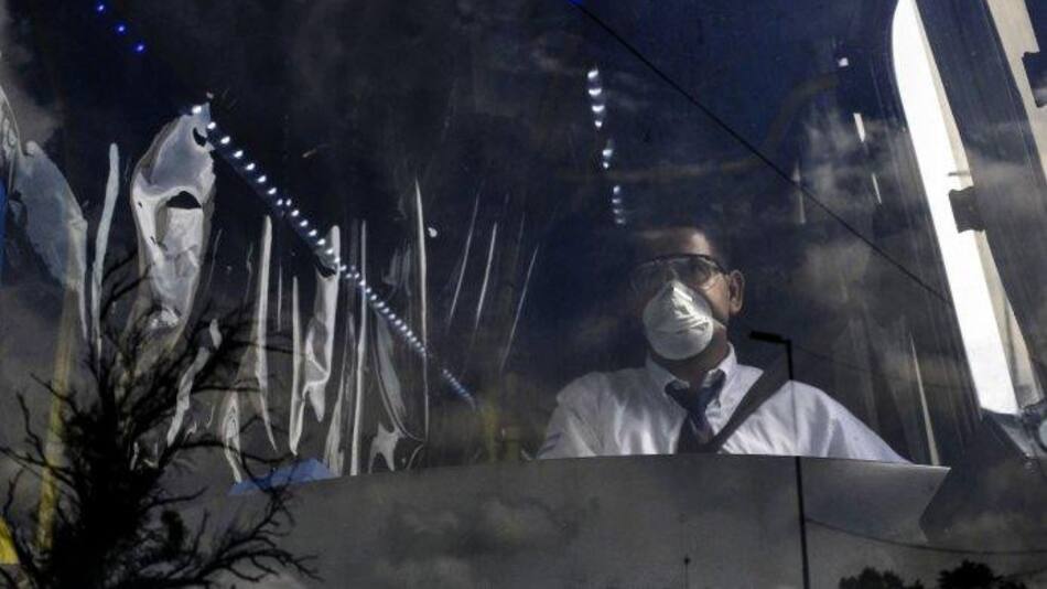 Medidas en el transporte público, coronavirus en Argentina