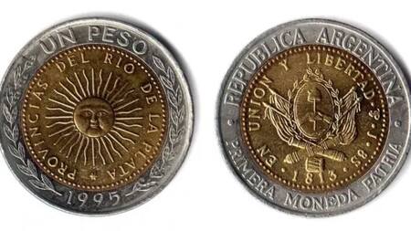 Las monedas de un peso pueden valer mucho dinero.
