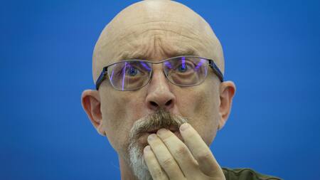 Oleksi Reznikov, saliente ministro de Defensa de Ucrania. Foto: Reuters.