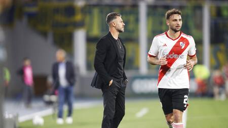 Martin Demichelis, Rosario Central vs River, Copa de la Liga. Foto: Télam