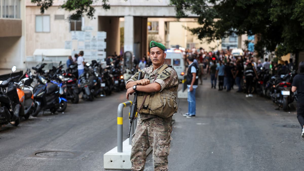 Conmoción en el Líbano por la explosión fatal. Foto: Reuters.