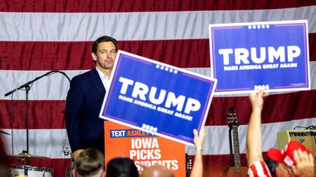 Ron DeSantis aseguró que no hubo fraude en las elecciones de 2020. Foto: Reuters.