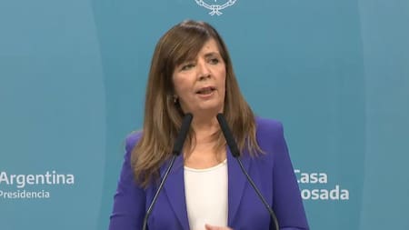Gabriela Cerruti, portavoz presidencial. Foto: captura de video.