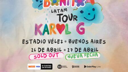 "Mañana será bonito Tour", la nueva gira de Karol G.