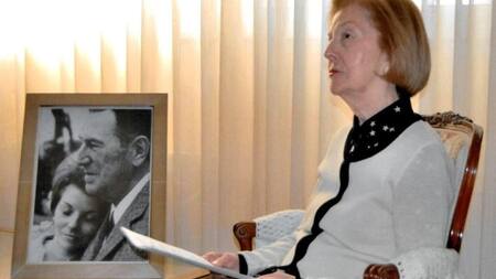 Última imagen de Isabel Perón