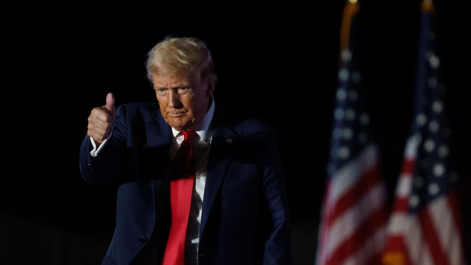 Donald Trump, presidente de Estados Unidos. Foto: EFE