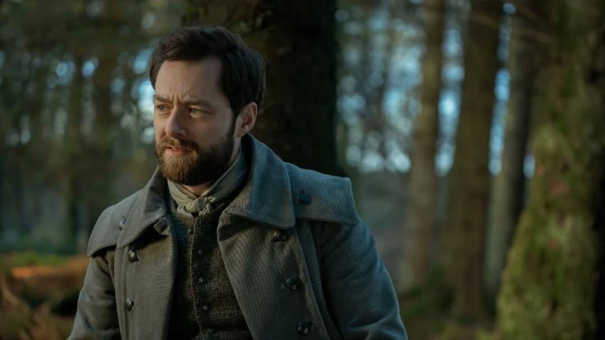Roger en la vieja Escocia. Foto: Starz