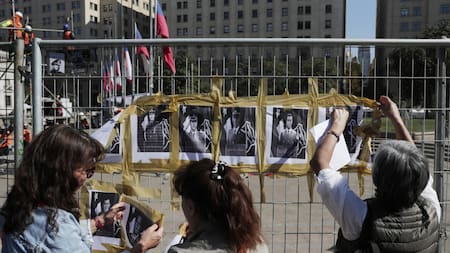 Crimen de carabineros en Chile. Foto: EFE