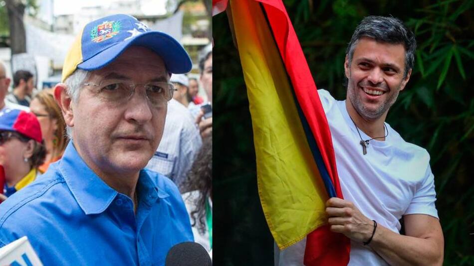 Antonio Ledezma y Leopoldo López