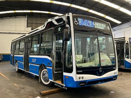 Línea de colectivos 343. Foto Instagram @linea_343