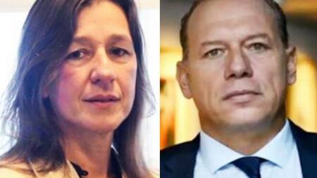 Sabina Frederic y Sergio Berni