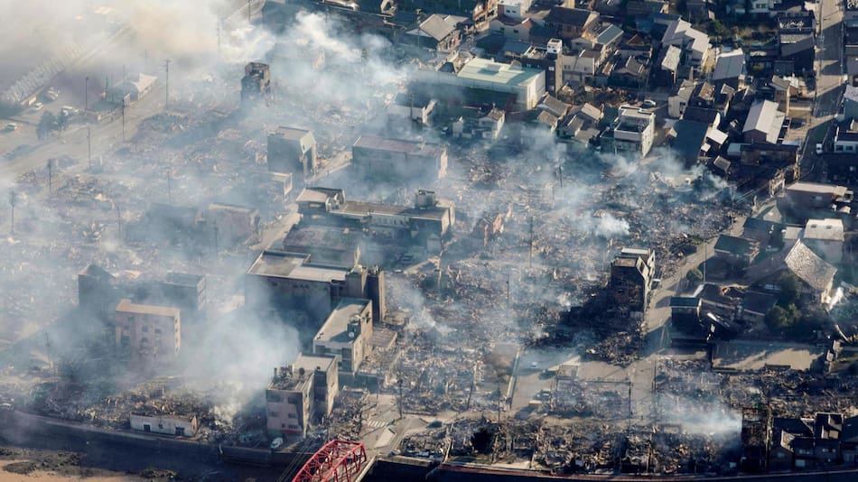 Terremoto en Japón. Foto: EFE.