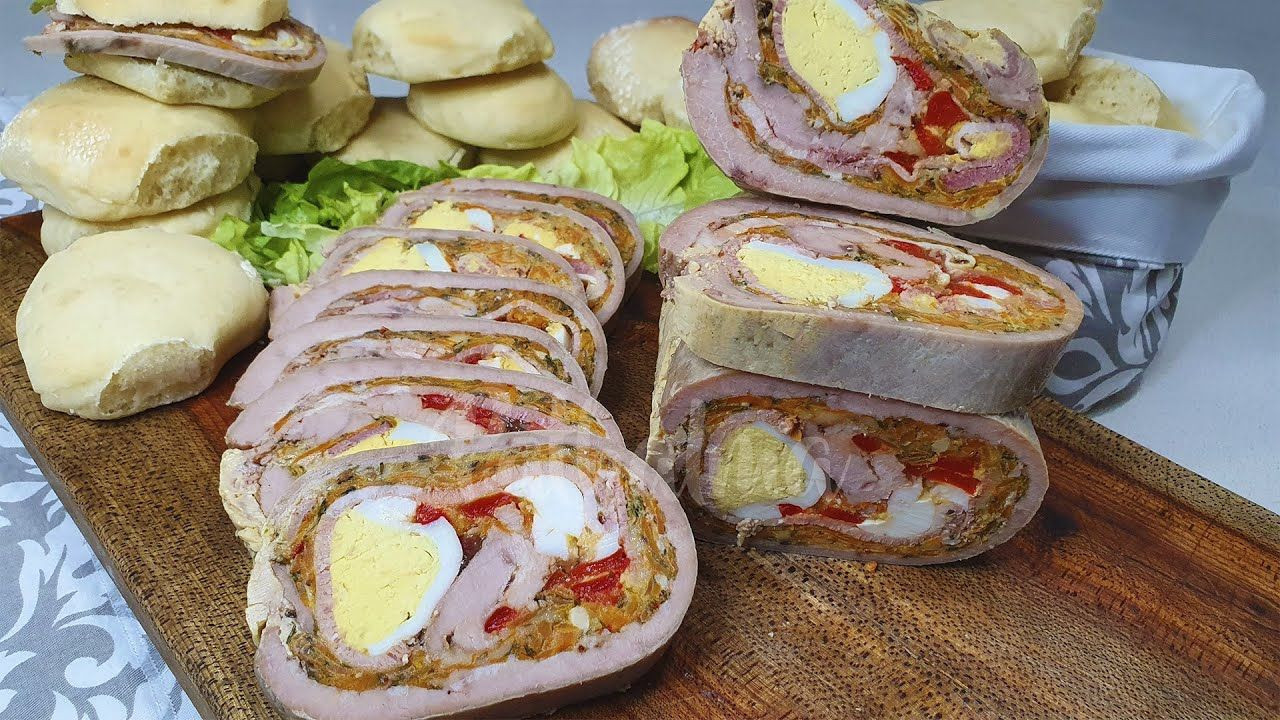 Arrollado de matambre. Foto: Pinterest.