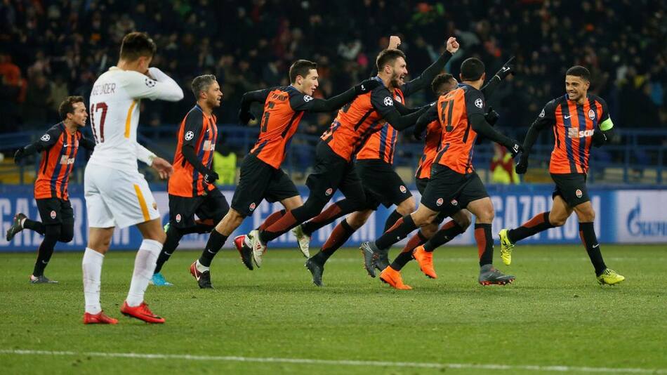 Shakhtar Donetsk vs. AS Roma - Champions League (Reuters)