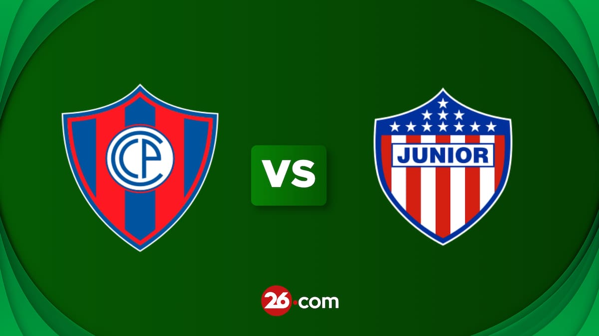 RESULTADO FINAL | Cerro Porteño 1 - Junior 0 por Copa Libertadores 2026