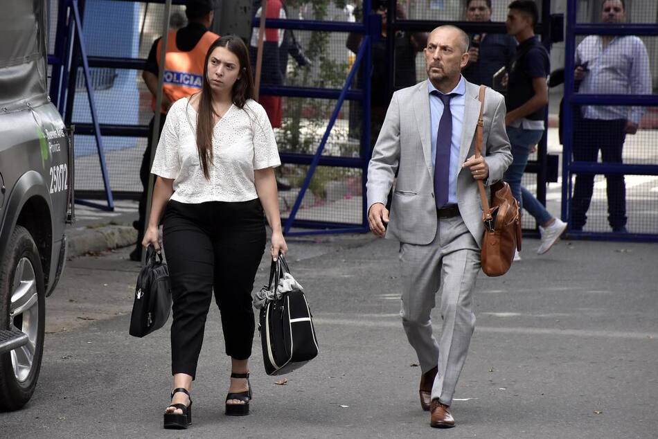 Hugo Tomei y Emilia Pertossi. Foto: NA.