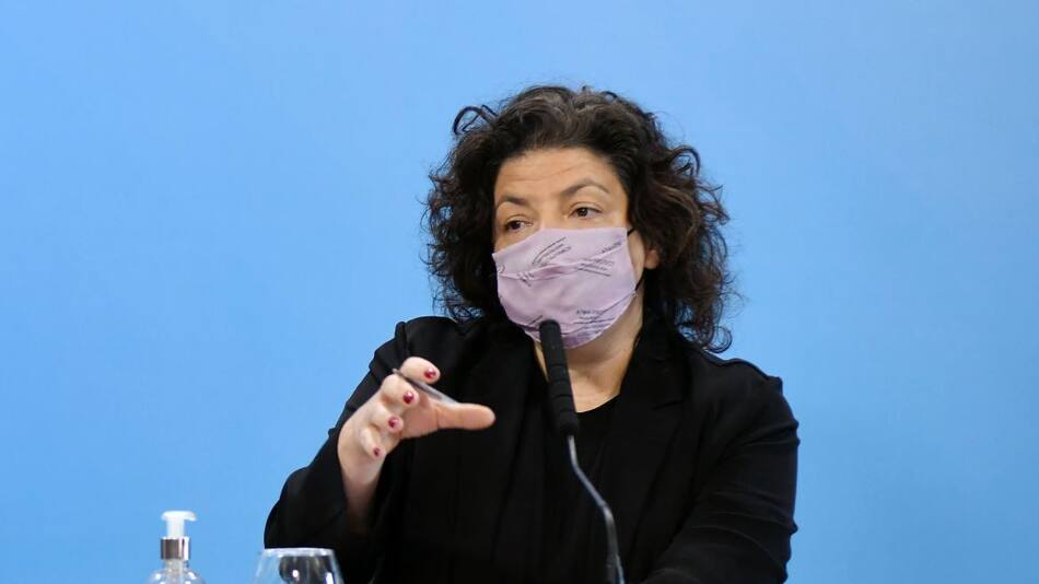 Carla Vizzotti, ministra de Salud, NA