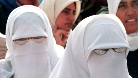 Manifestación del Hamas en el año 2000. Foto: Reuters.