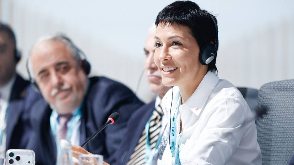 Mayra Mendoza buscó financiamiento para la obra hídrica de la Cuenca de los Arroyos en el Foro Urbano Mundial de la ONU