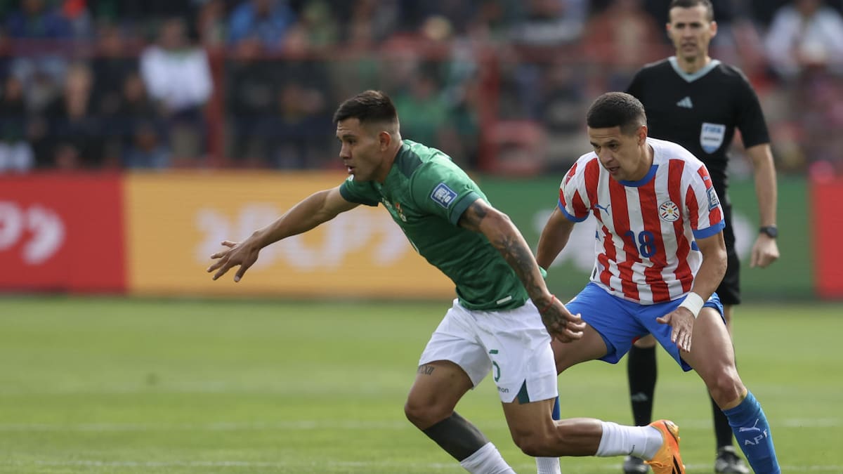 Eliminatorias, Bolivia vs. Paraguay. Foto: EFE.