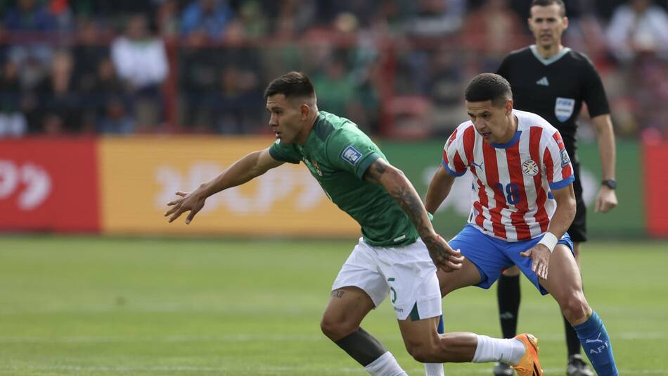 Eliminatorias, Bolivia vs. Paraguay. Foto: EFE.