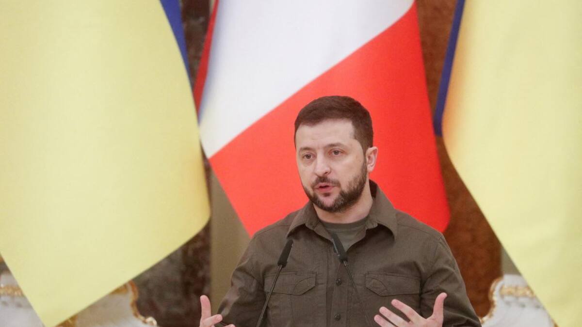 Volodomir Zelenski. Foto: REUTERS.
