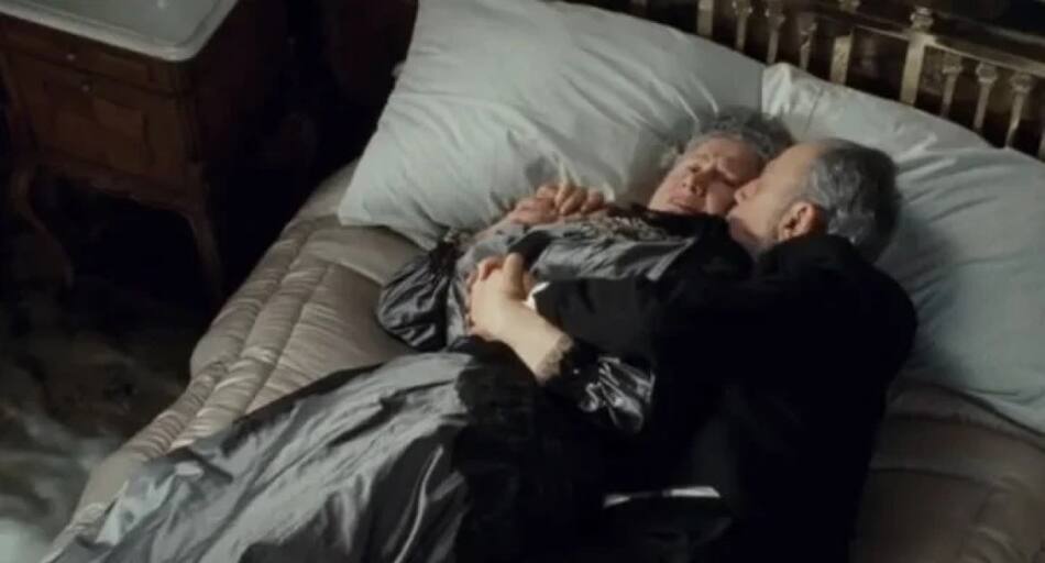 La escena del Titanic donde se representa a los tatarabuelos de Wendy Rush.