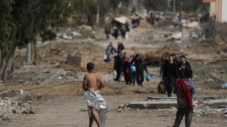 Guerra en Gaza. Foto: EFE