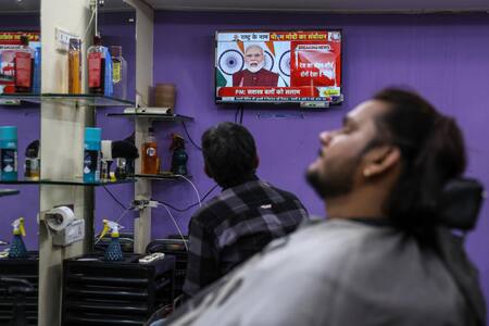 Narendra Modi aclaró que la India solo hizo una "pausa militar" con Pakistán. Foto: EFE.