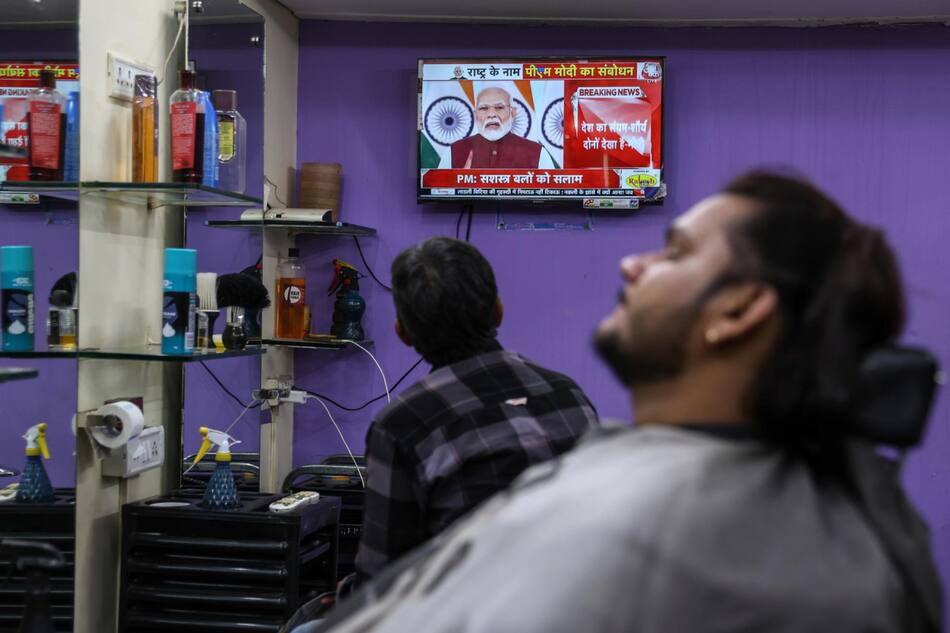 Narendra Modi aclaró que la India solo hizo una "pausa militar" con Pakistán. Foto: EFE.