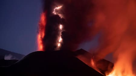 Volcan de La Palma, España. Agencia EFE.