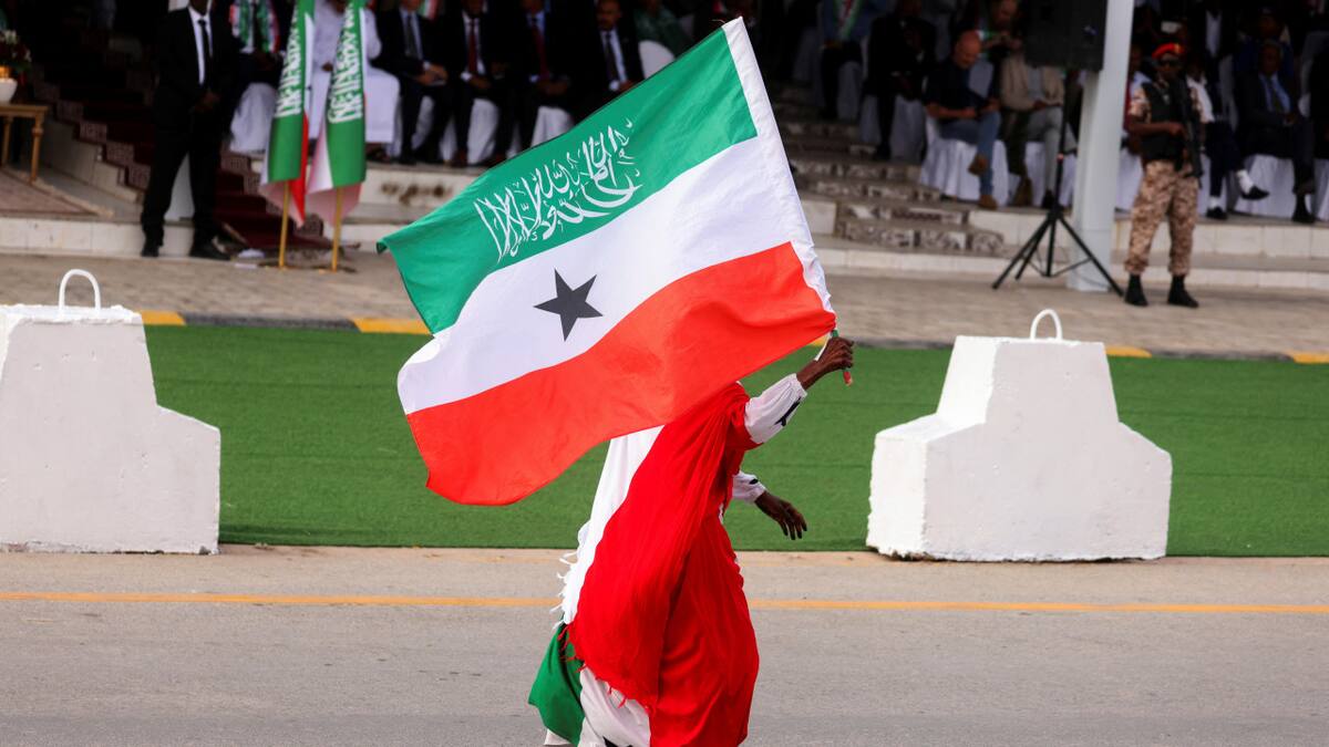 Orgullo por su estado autónomo en Somalilandia. Foto: Reuters.